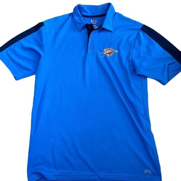 NBA OKC Thunder Polo Shirt - Picture 1 of 2